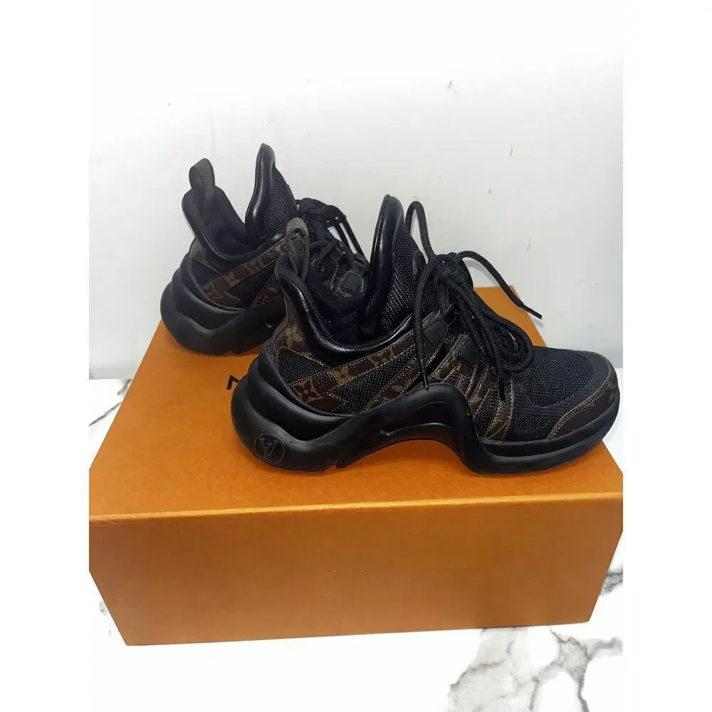Louis Vuitton Archlight Monogram Sneakers - Size 35.5